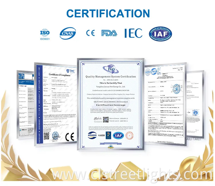 Outdoor Waterproof Integrated All in Two 100W 200W 300W 500W Solar Street Light with Solar Panel for Street